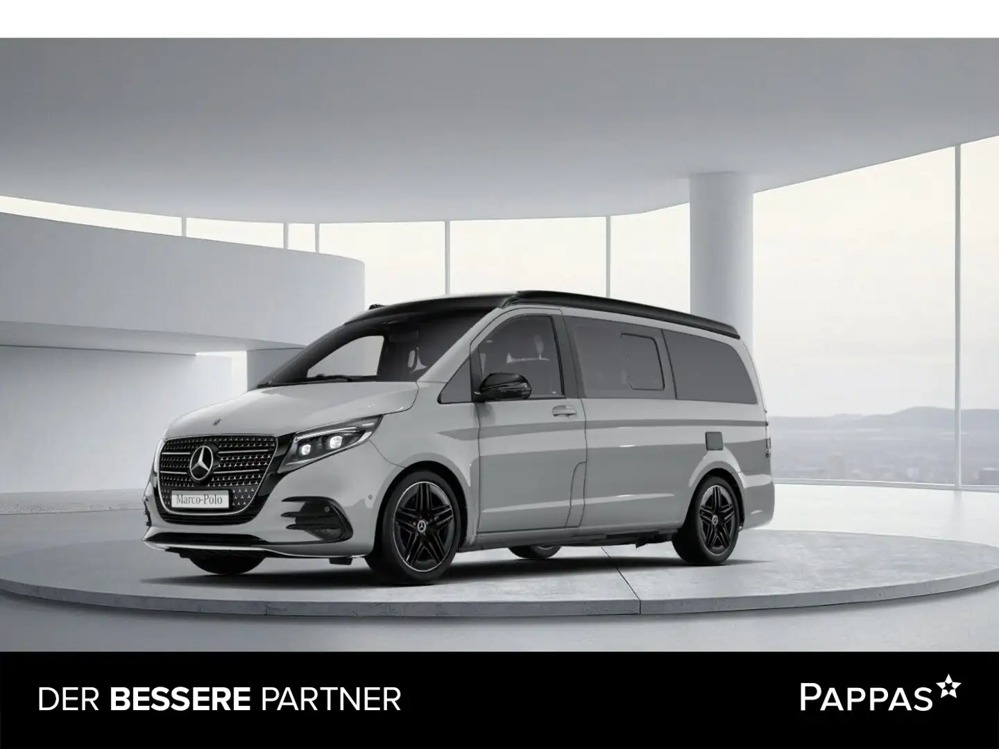 Mercedes-Benz Marco Polo 300 d 4MATIC AHK 2,5t Airm Distr Navi Grau - 1