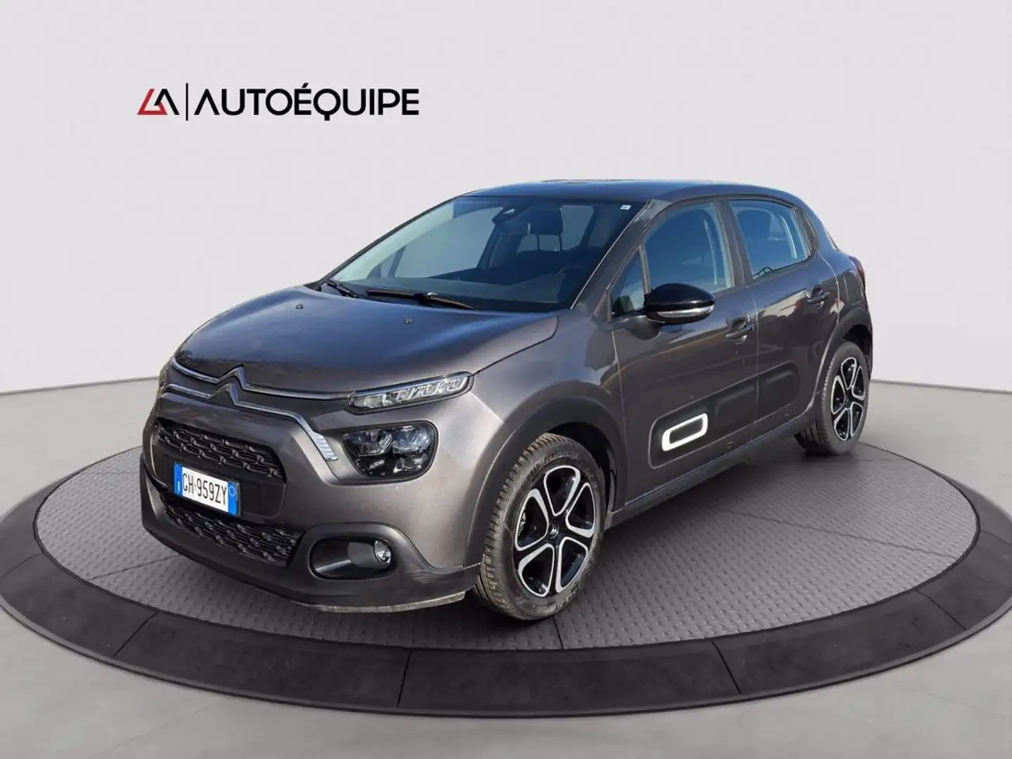 Citroen C3 1.2 puretech Feel Pack s&s 83cv neopatentati Grigio - 1