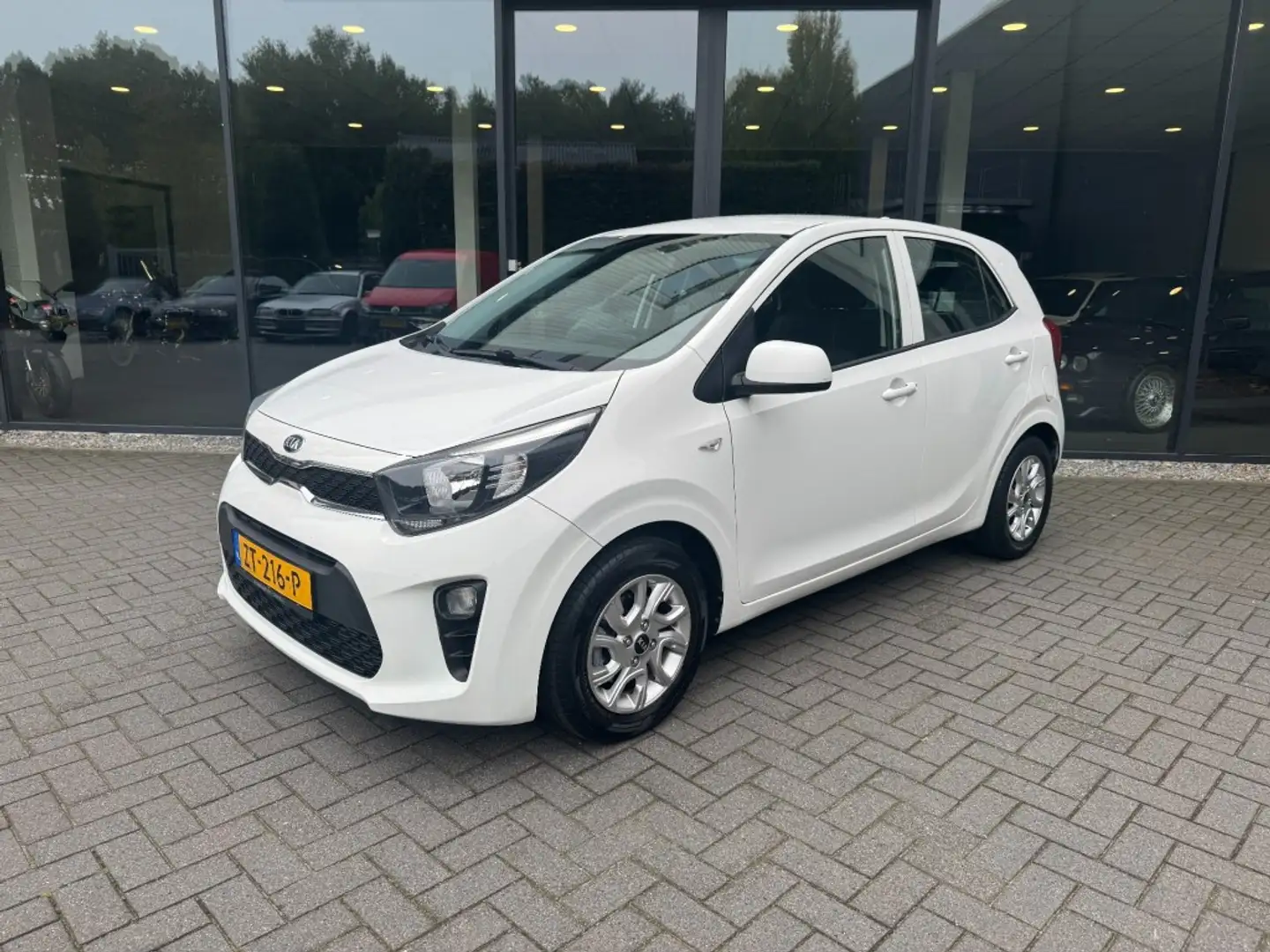 Kia Picanto 1.0 MPI Dynamic,Carplay,Camera,Cruise,LMV,Airco,Na Weiß - 1