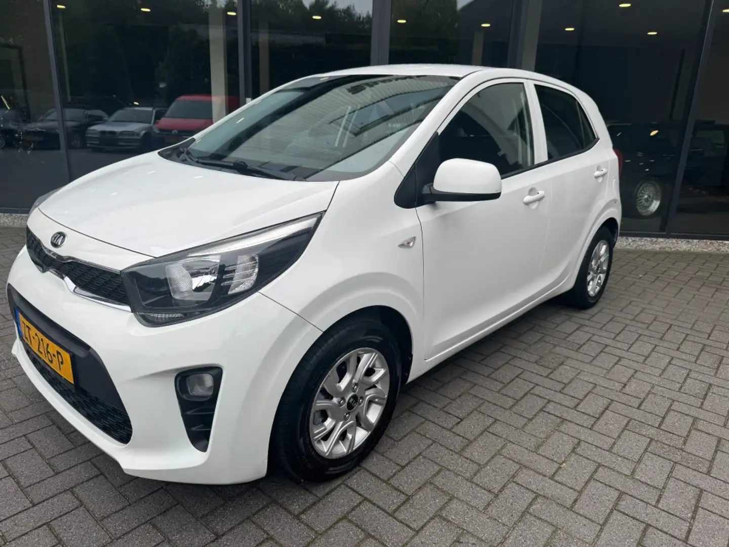 Kia Picanto 1.0 MPI Dynamic,Carplay,Camera,Cruise,LMV,Airco,Na Weiß - 2