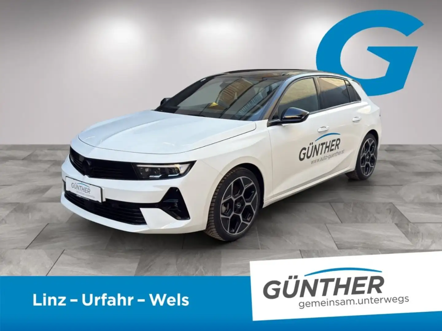 Opel Astra Hybrid, 5-Türer, GS, 1.2 Direct Injection Tu Weiß - 1