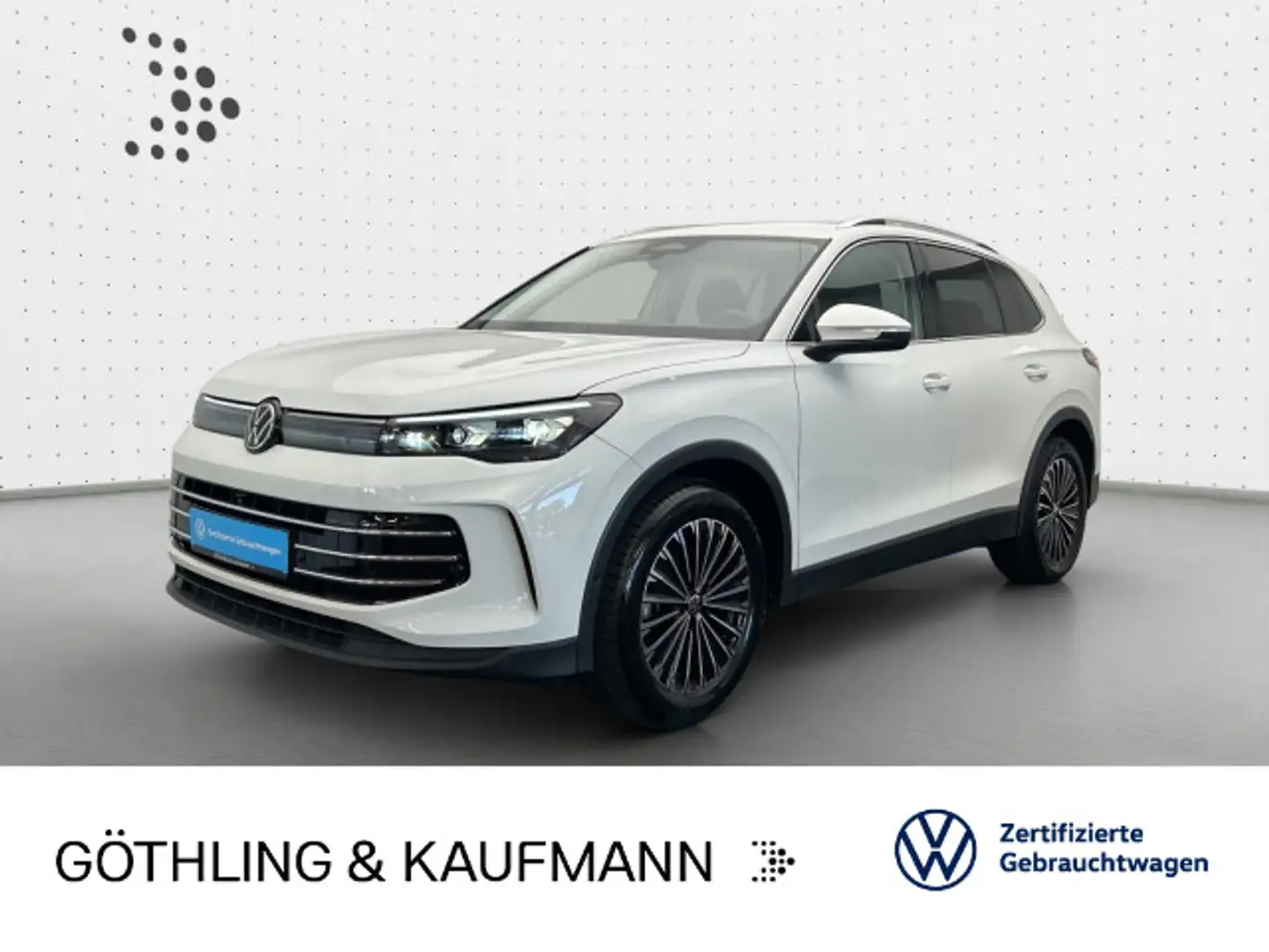 Volkswagen Tiguan Elegance 1.5 eTSI DSG*AHK*KAM*MATRIX*IQ-D Weiß - 1