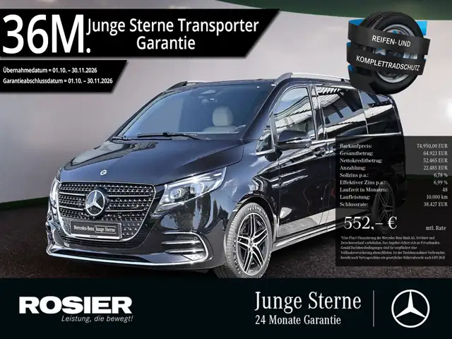 Mercedes-Benz V 300 d AVANTGARDE AMG Lang AHK 360° NAVI SHZ
