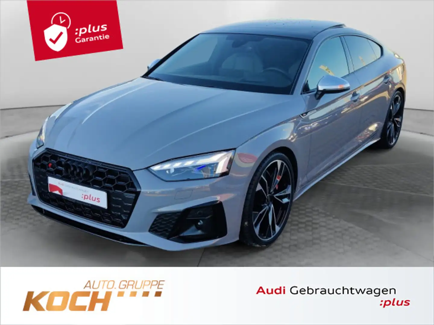 Audi S5 55 TDI q. Tiptr., Matrix Laser, Pan Grau - 1