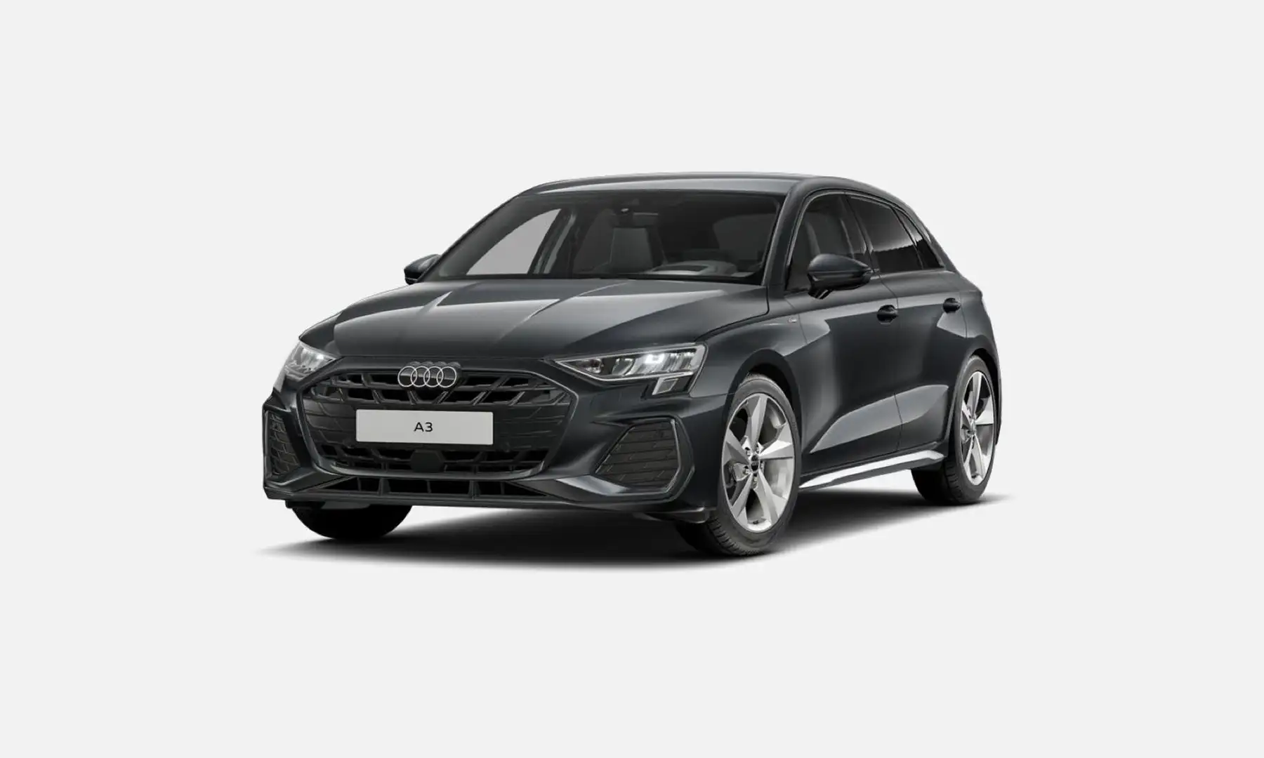 Audi A3 35 TFSI S LINE+WINTERRÄDER+KAMERA+ Gris - 2