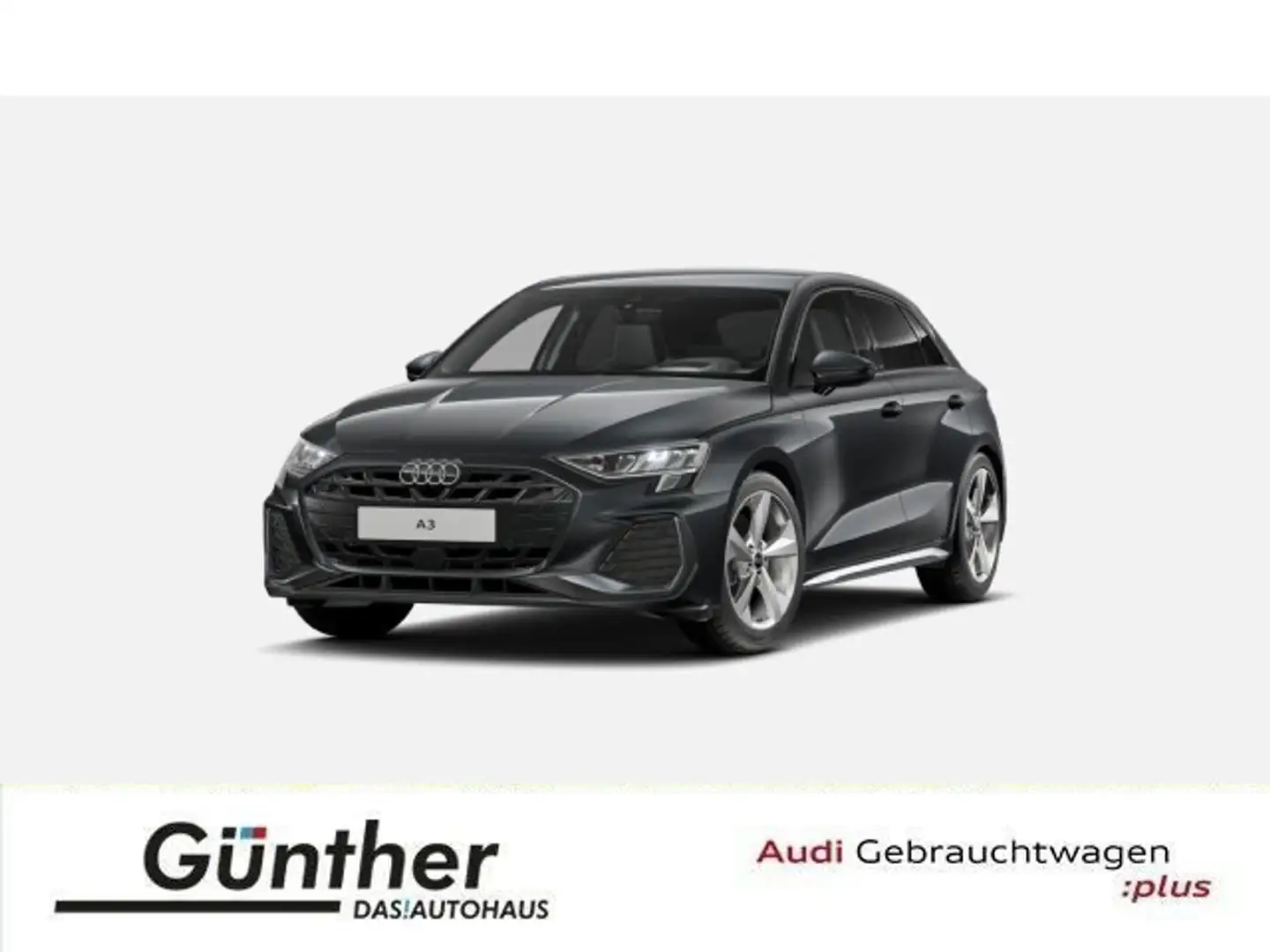 Audi A3 35 TFSI S LINE+WINTERRÄDER+KAMERA+ Gris - 1