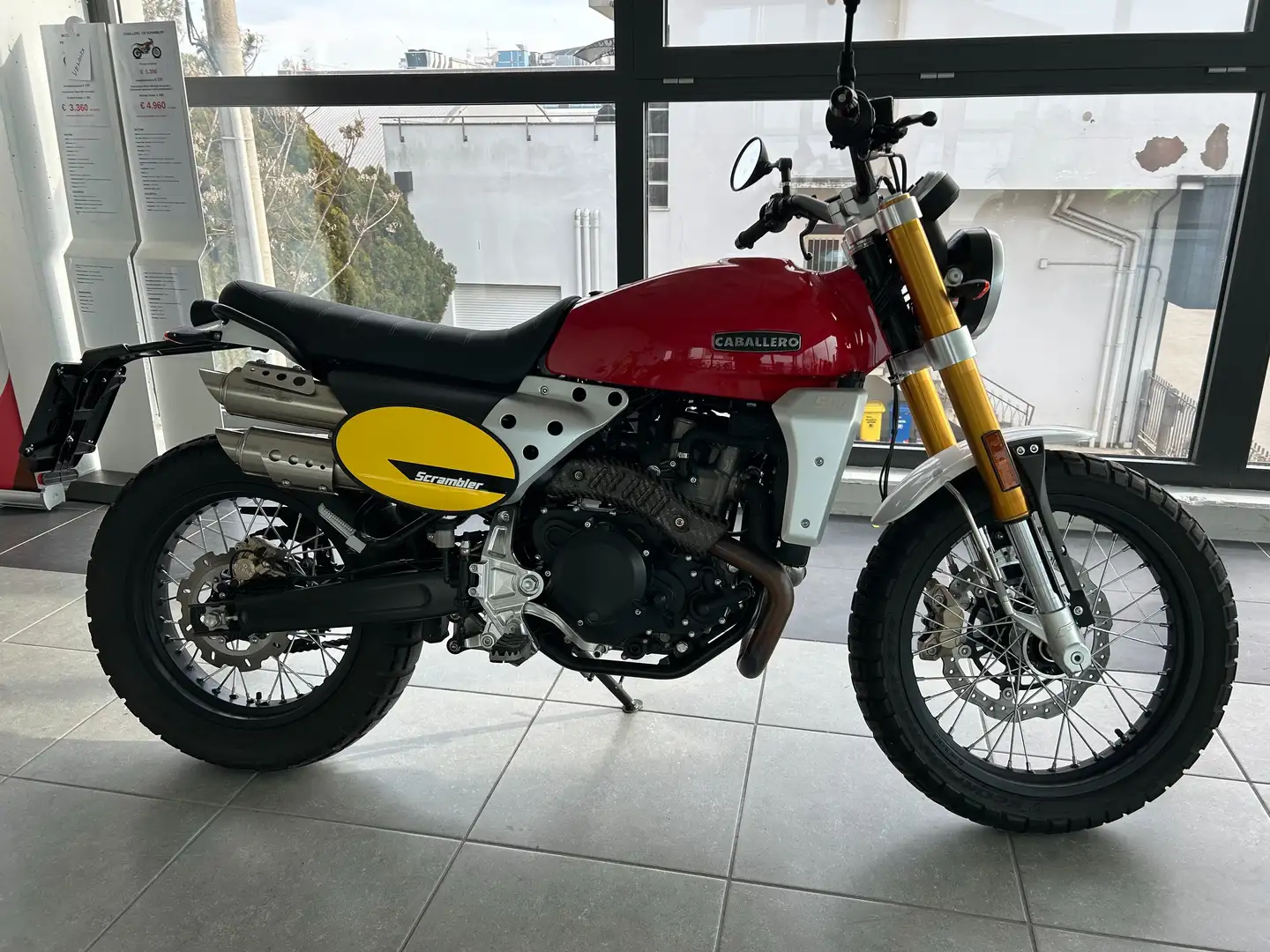 Fantic Caballero 500 Roşu - 1