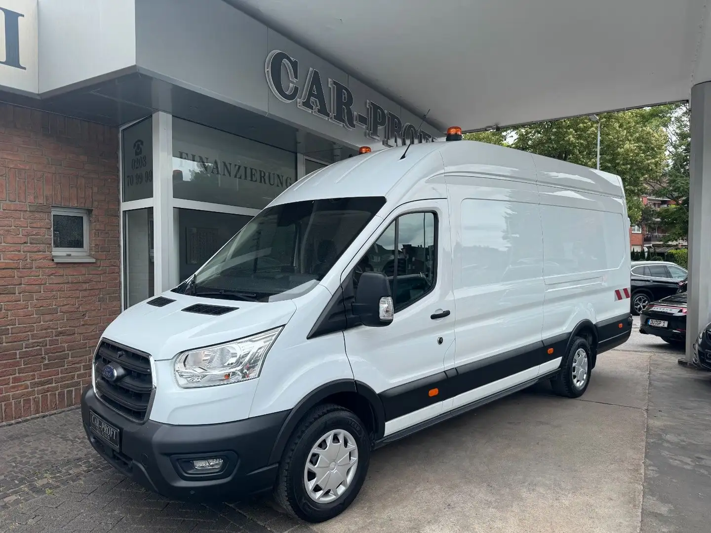 Ford Transit Kasten 350 L4 H3 Navi/Klima/AHK/PDC/1.Hd Blanc - 1