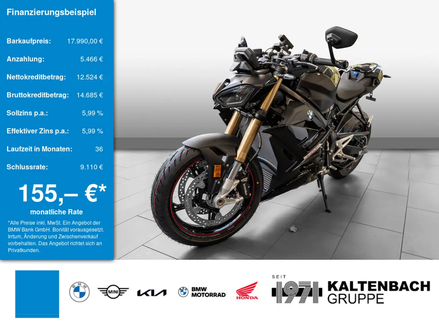BMW S 1000 R KOMFORT-P. DYNAMIC-P. GRIFFHEIZUNG Czarny - 1