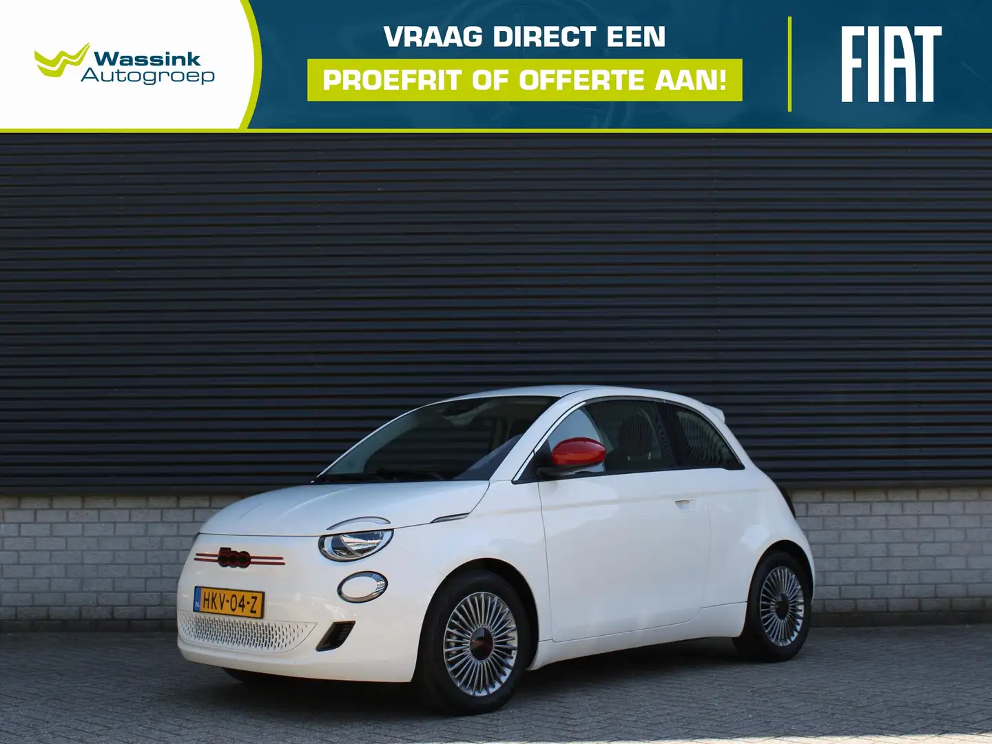 Fiat 500 24kWh 95pk Red I Pack Comfort I Pack Style I Navig Wit - 1