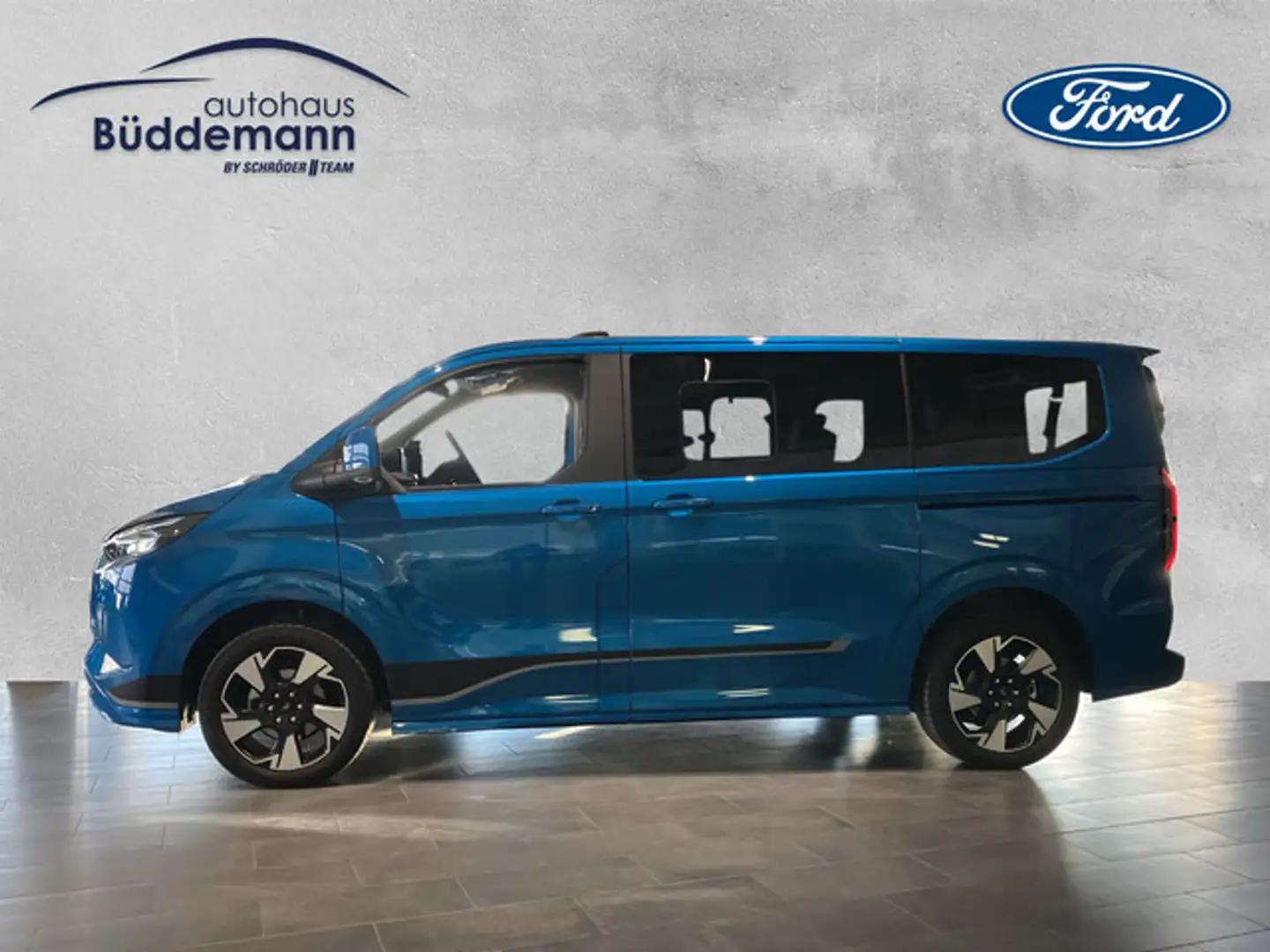 Ford Tourneo Custom Sport Blau - 2
