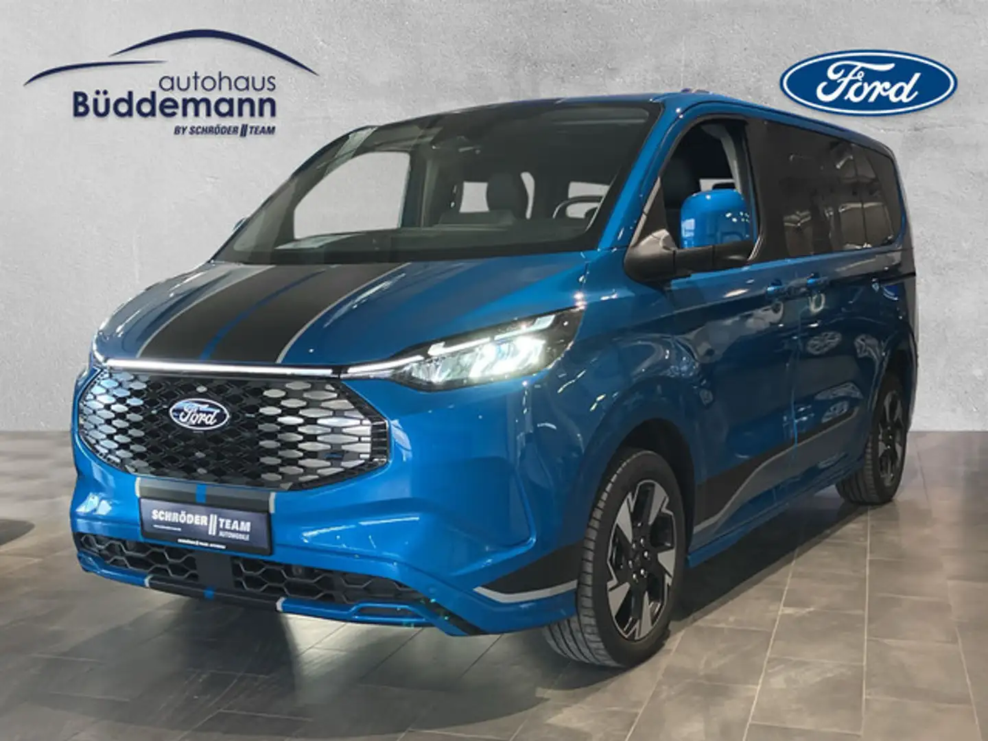 Ford Tourneo Custom Sport Blau - 1