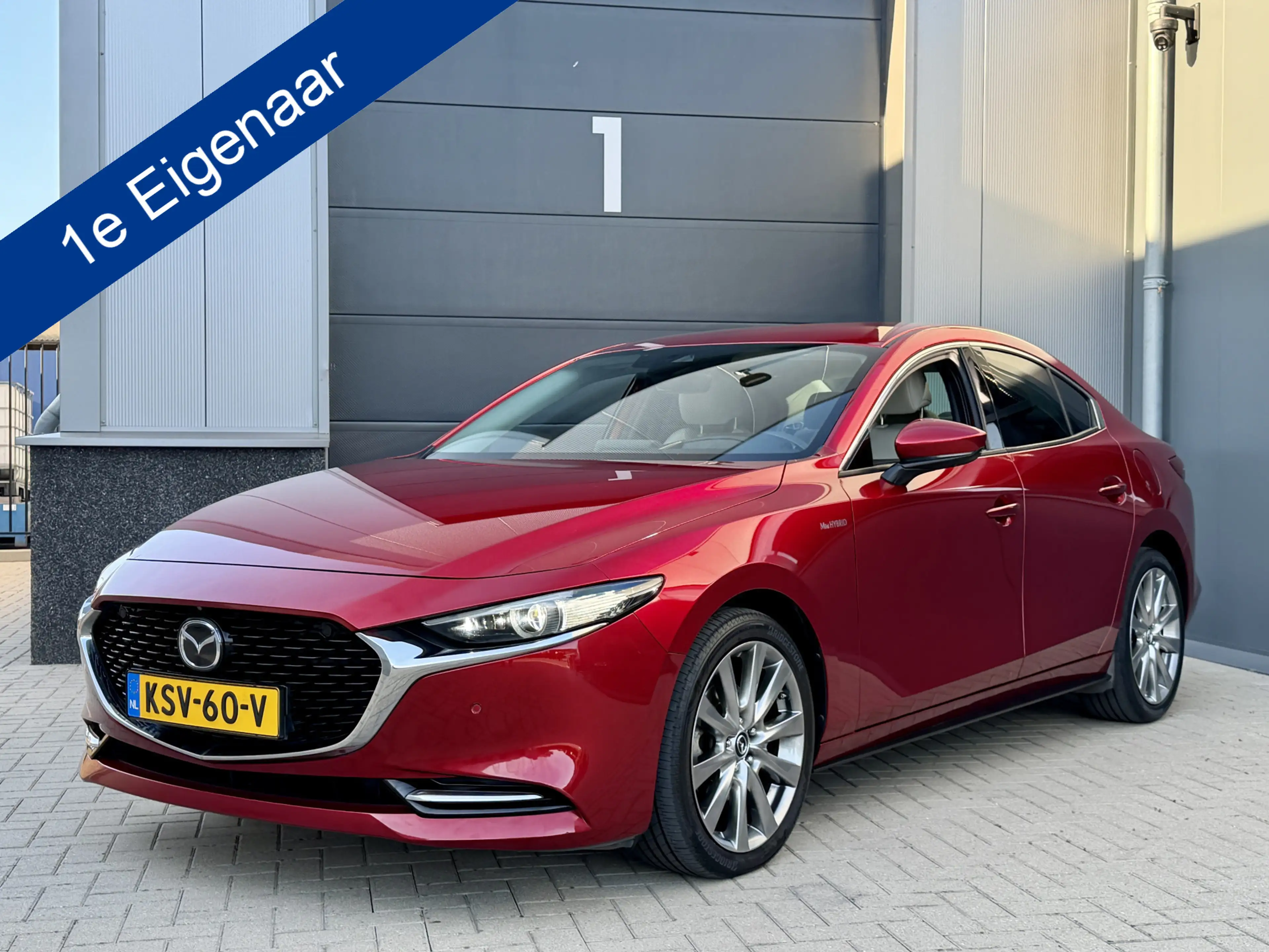 Mazda 3 2.0 M Hybrid 180PK Luxury *1e Eigenaar!* Leder / H