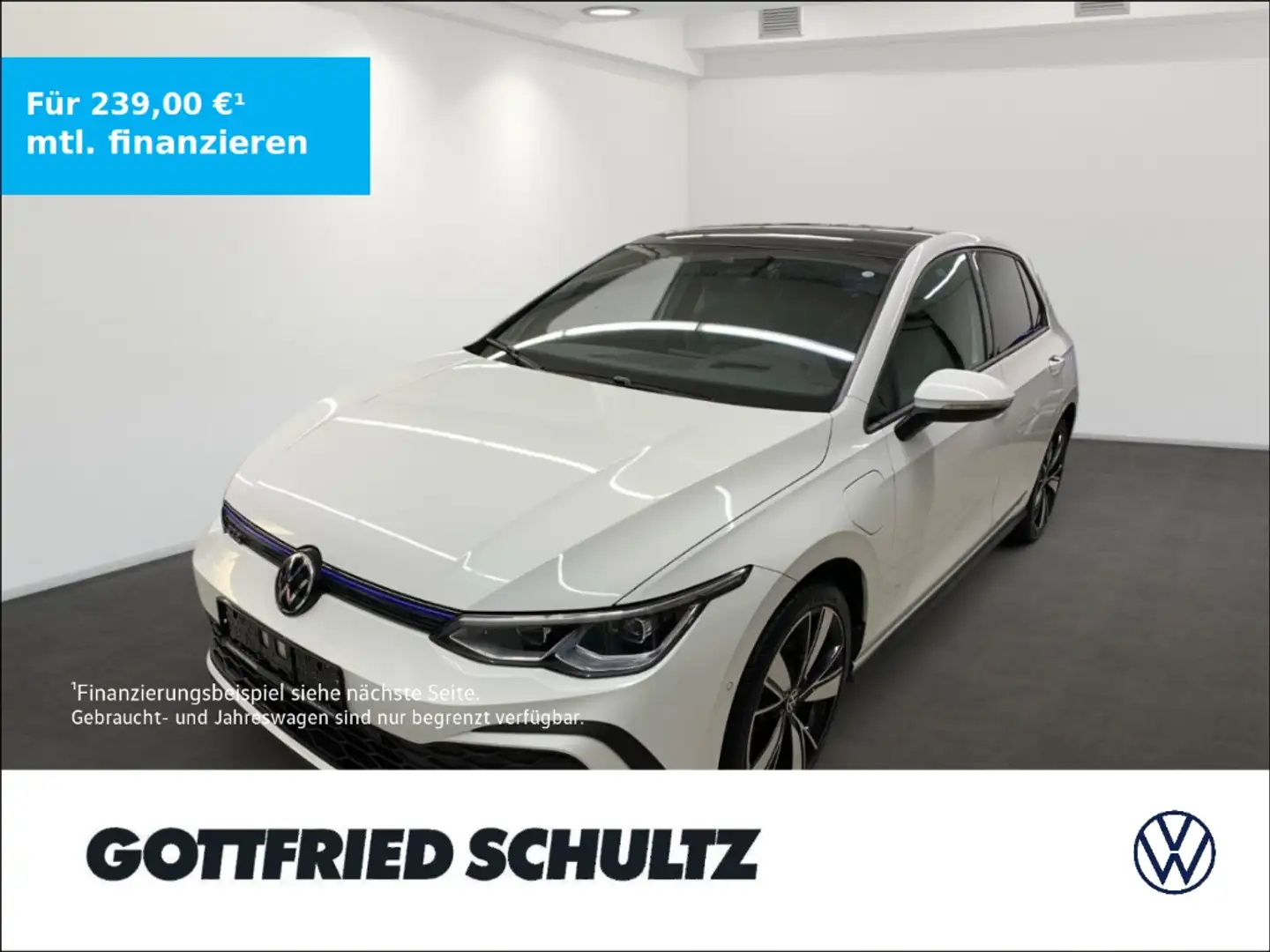 Volkswagen Golf GTE 1.4 TSI eHybrid Pano Navi Kamera Bianco - 1