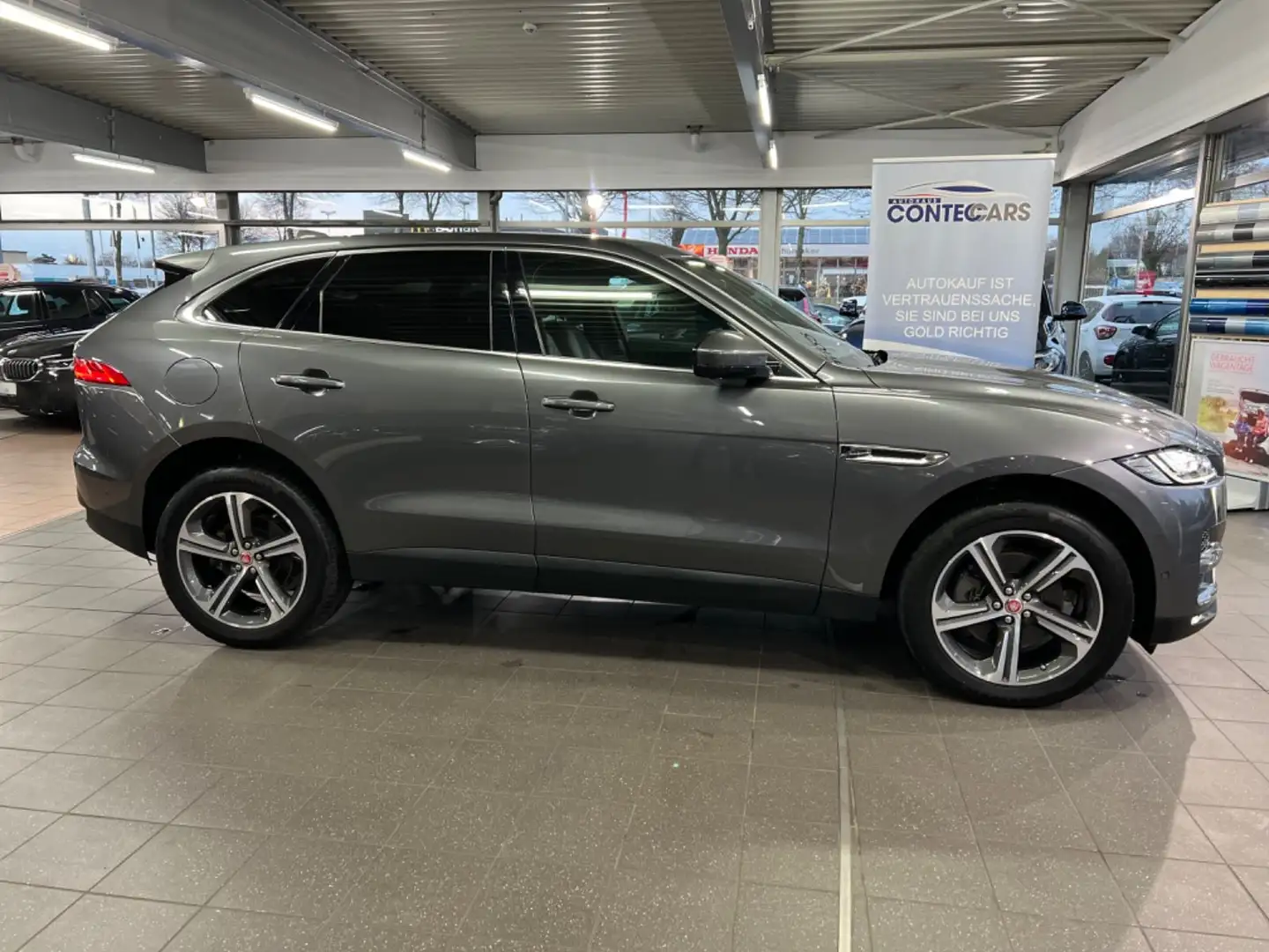 Jaguar F-Pace Prestige AWD ACC+Ionisator+LED+ParkAssist Gris - 1
