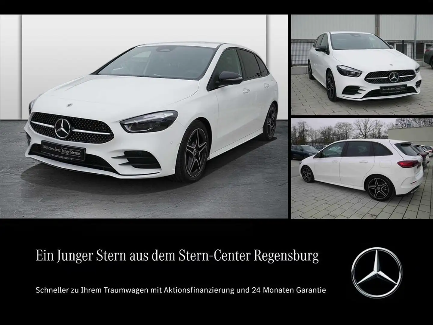 Mercedes-Benz B 220 d AMG+DISTRONIC+MULTIBEMA+NIGHT+Winter-Pak Weiß - 1