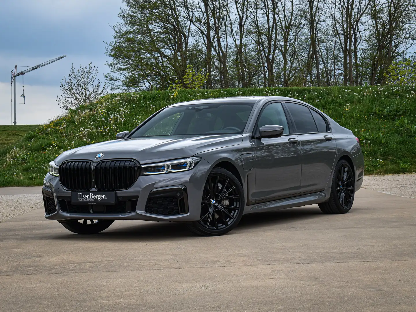 BMW 745 745e / Berninagrau Bernsteineffect / BTW/VAT Gris - 1