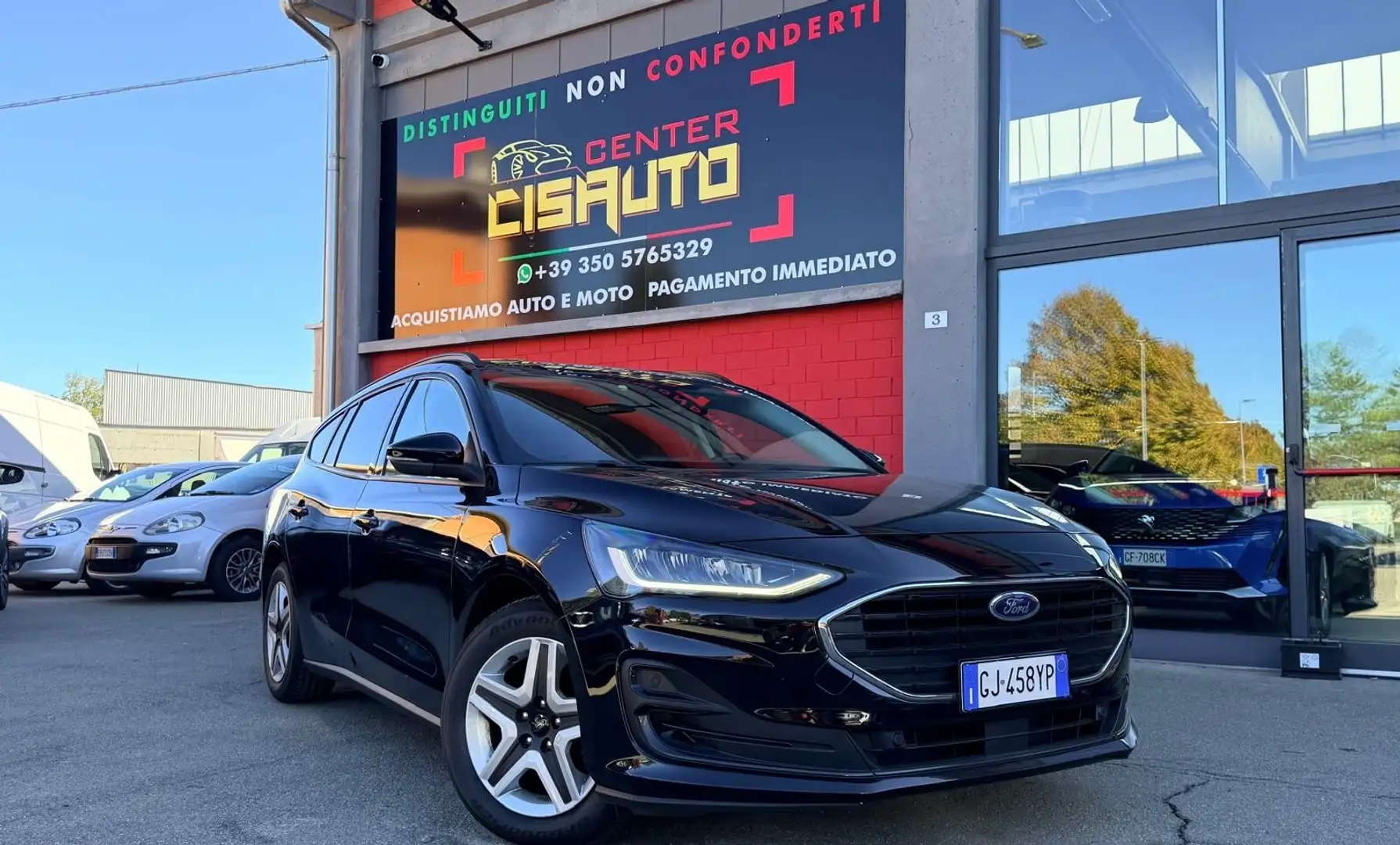 Ford Focus Focus 1.5 EcoBlue 120 CV SW Business Schwarz - 1