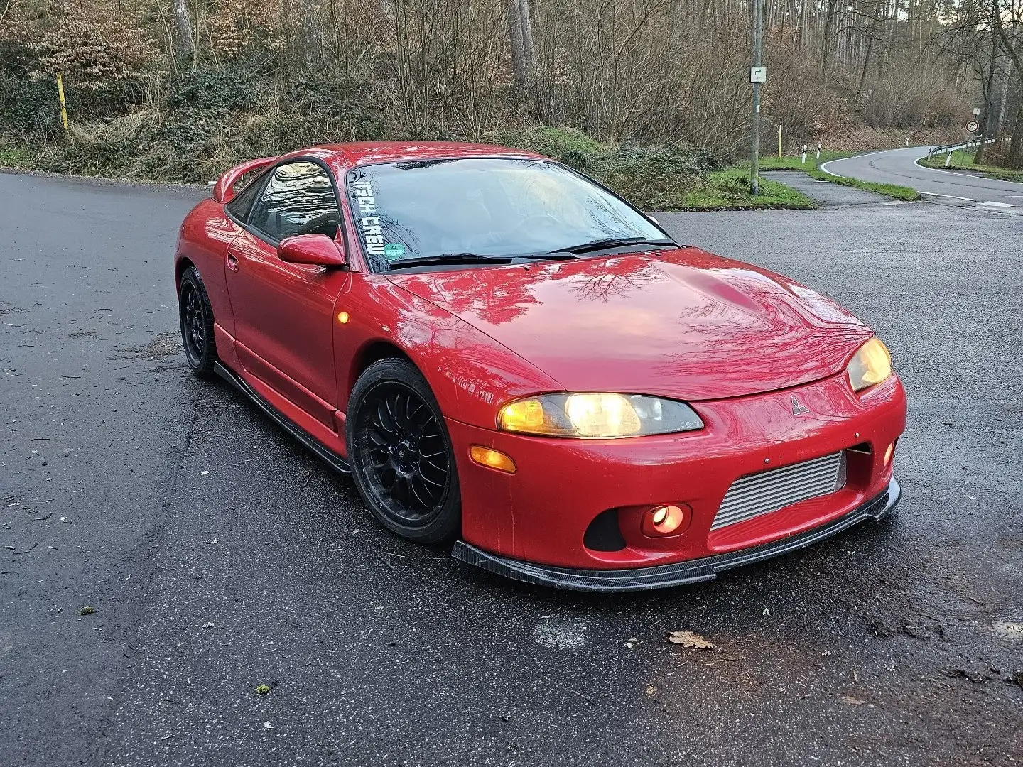 Mitsubishi Eclipse 2000 GS-16V Klima Rot - 1