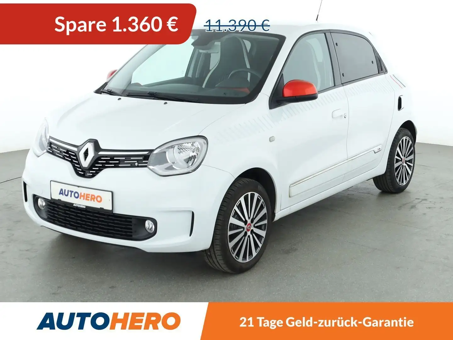 Renault Twingo 1.0 SCe Le Coq Sportif*CAM*PDC*SHZ*TEMPO*KLIMA* Weiß - 1