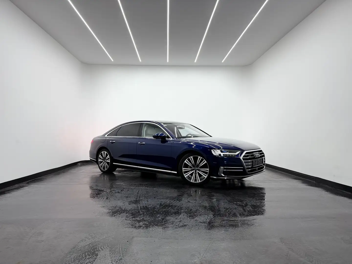 Audi A8 50TDI Long*quattro*MegaFahrzeug*Ö- Auslieferung Bleu - 1
