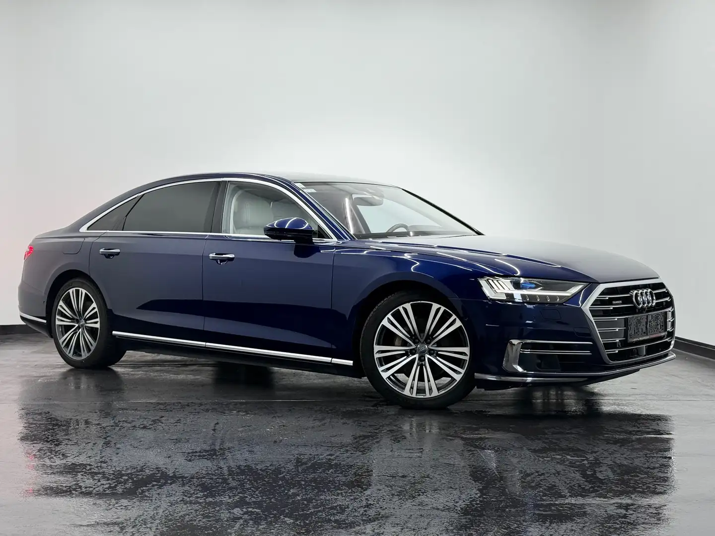 Audi A8 50TDI Long*quattro*MegaFahrzeug*Ö- Auslieferung Bleu - 2