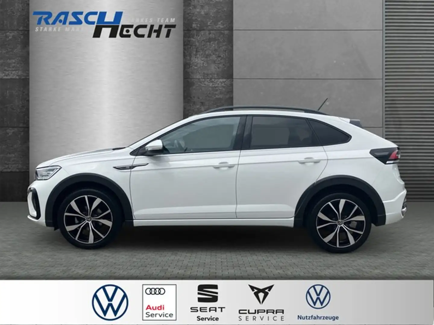 Volkswagen Taigo R-Line 1.0 TSI DSG, NAVI*LED*SHZ*PDC Weiß - 2