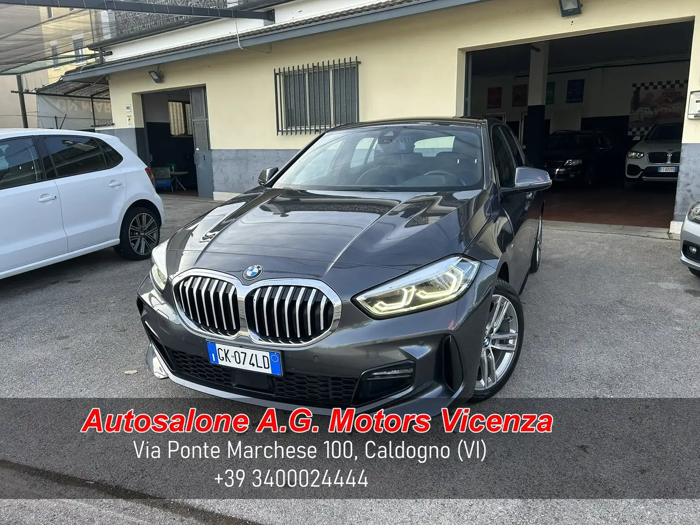 BMW 118 D 150CV M-Sport F40 auto Gris - 1
