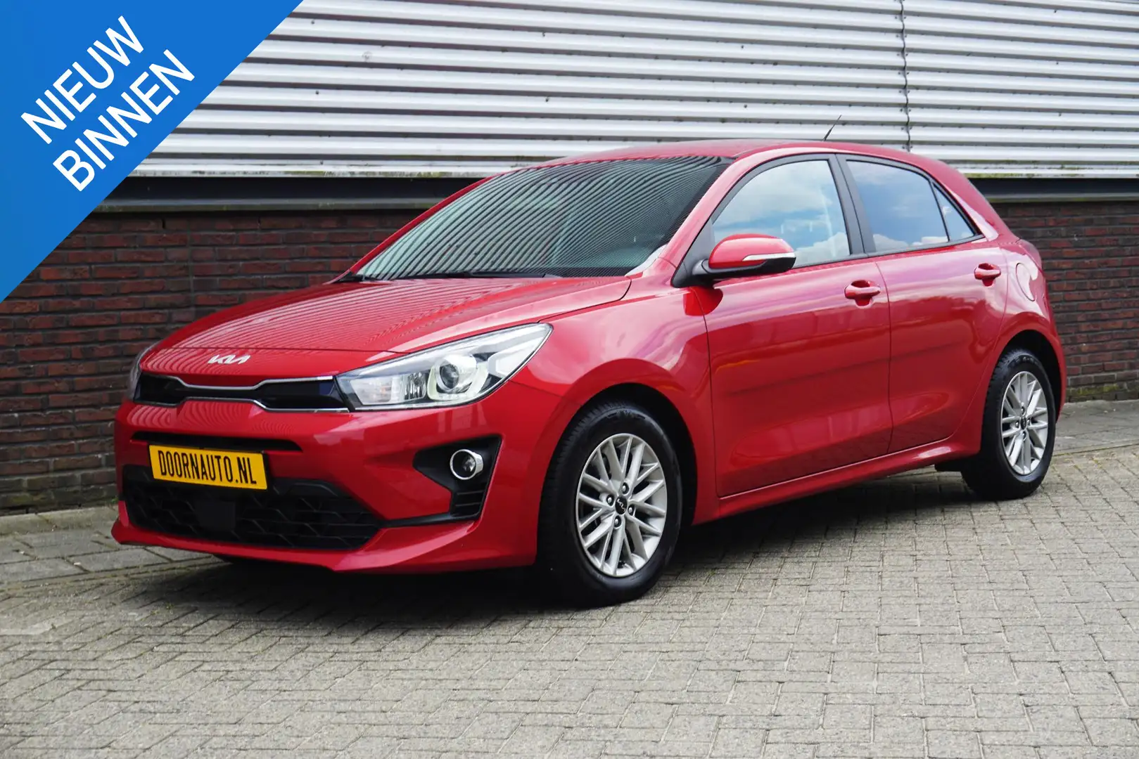 Kia Rio 1.0 T-GDi 100PK Dynamic PlusLine/Leer/Camera /All- Red - 1