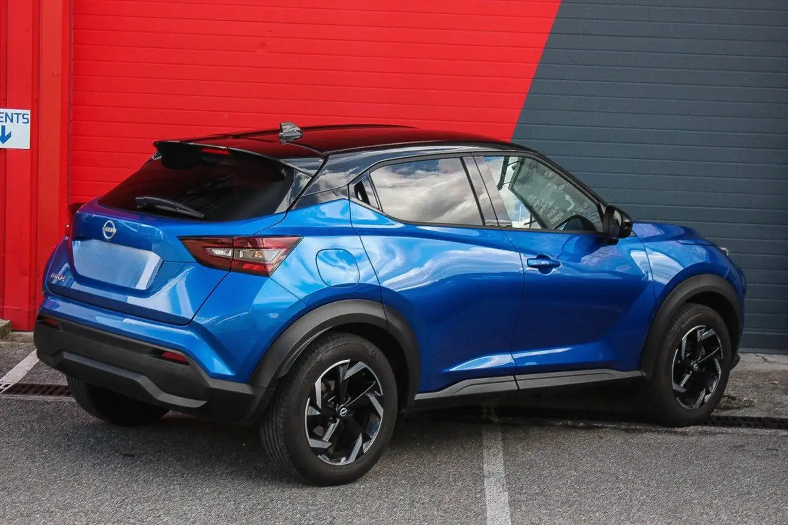 Nissan Juke 1.0 DIG-T 114 Shadow BI-TON CAMERA CARPLAY Bleu - 2