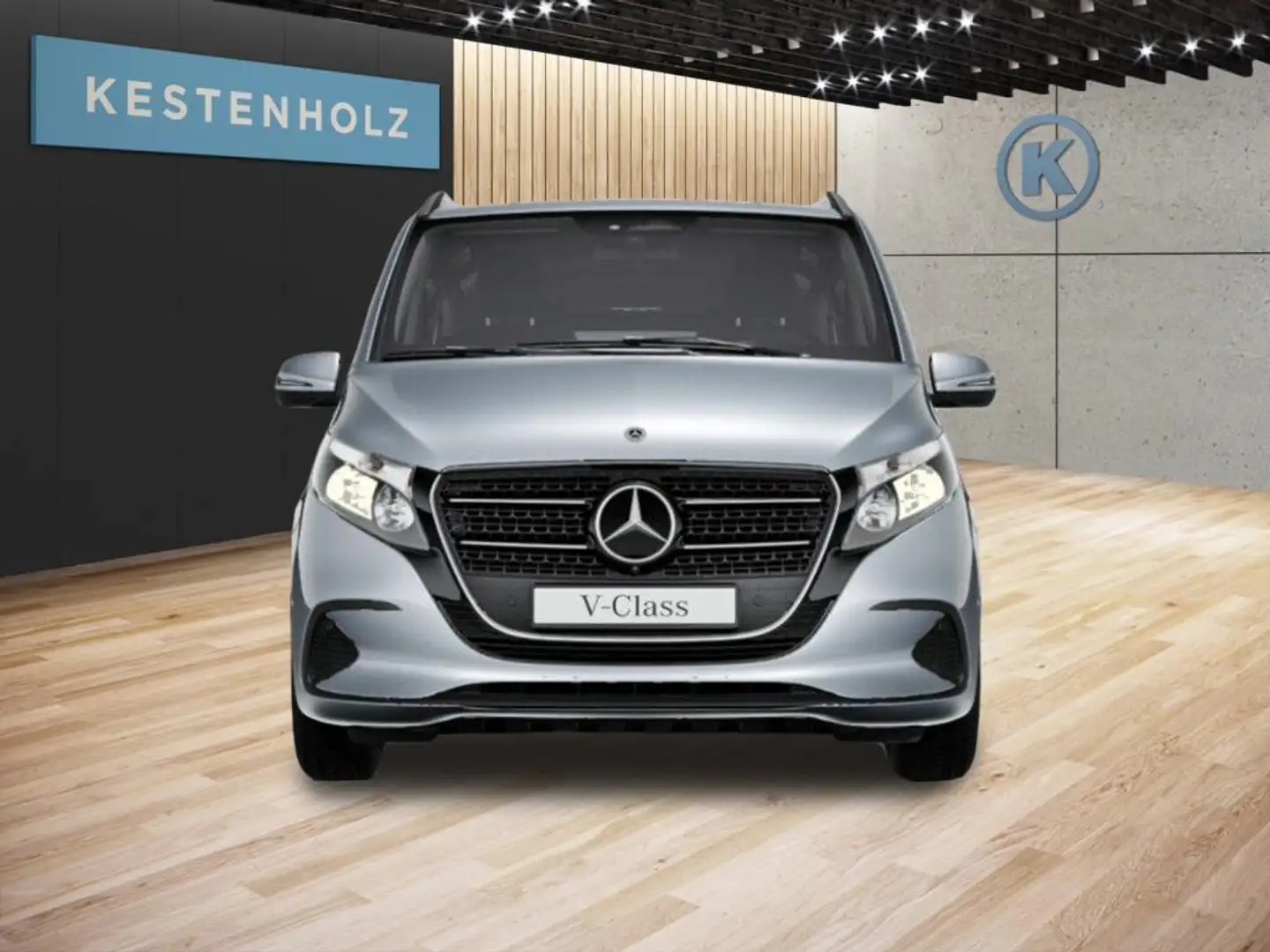 Mercedes-Benz V 220 d Lang *AHK*KAMERA*SHZ*MBUX*NAVI*DAB* Argent - 2