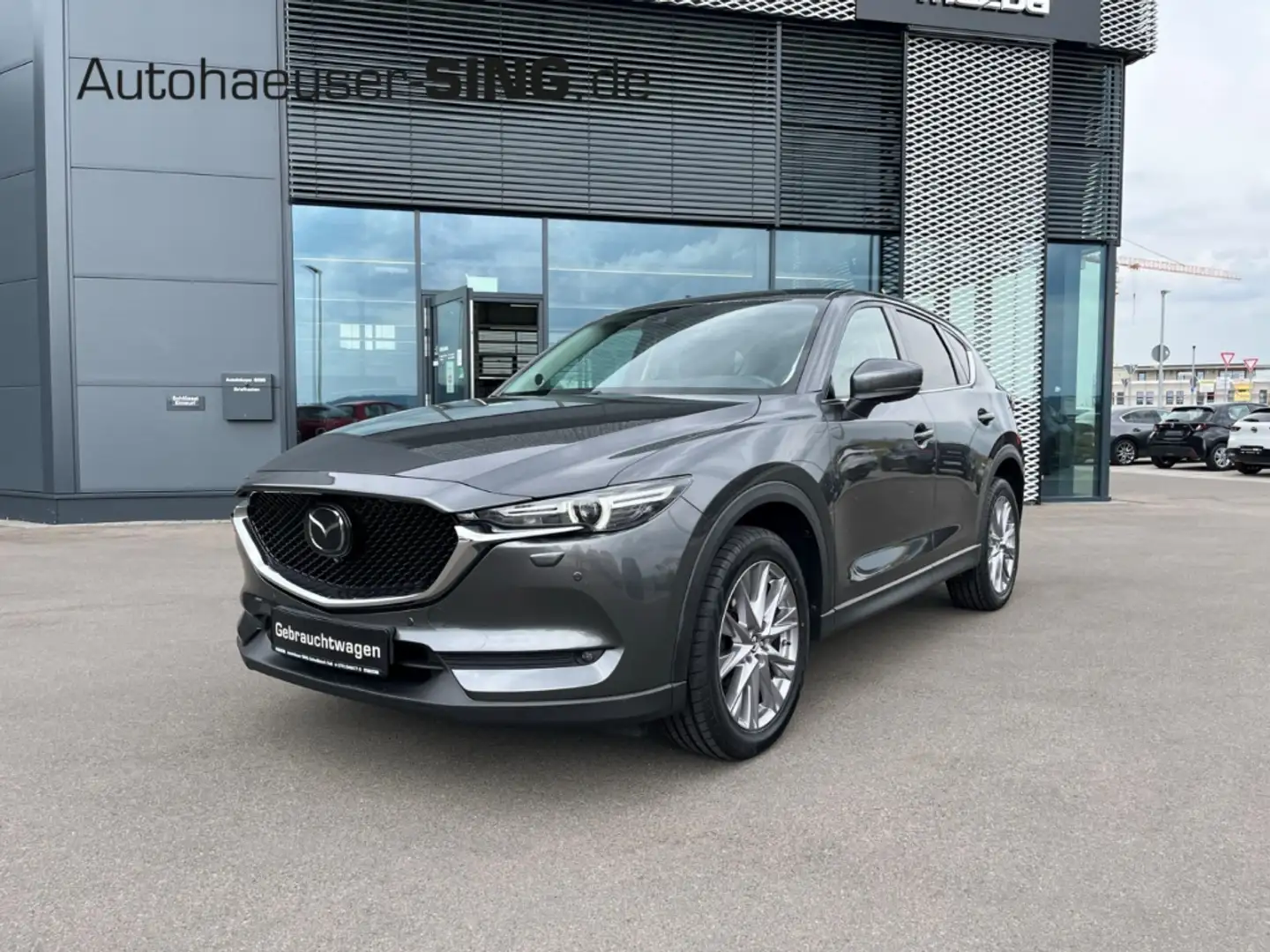 Mazda CX-5 Sports-Line Keyless LED 360° HeadUP AC/AA Grau - 1