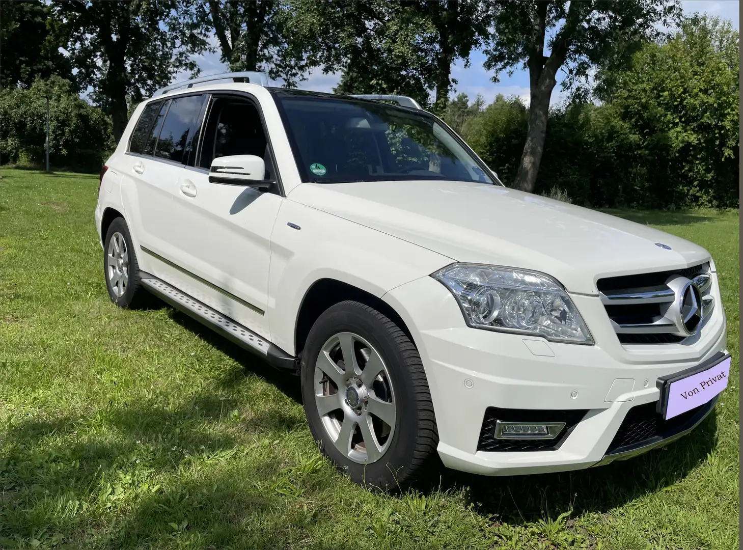 Mercedes-Benz GLK 250 GLK 250 CDI DPF 4Matic BE AMG Sportpaket Panorama Blanc - 2