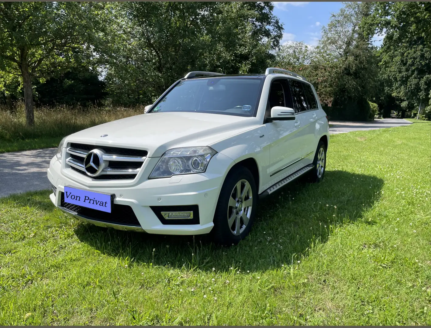 Mercedes-Benz GLK 250 GLK 250 CDI DPF 4Matic BE AMG Sportpaket Panorama Blanc - 1