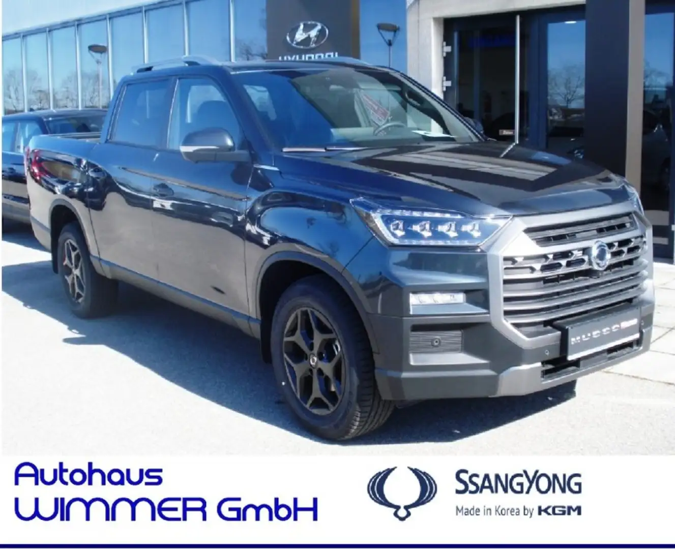 SsangYong Musso GRAND Premium 2.2 e-XDI 4WD AT Gris - 1