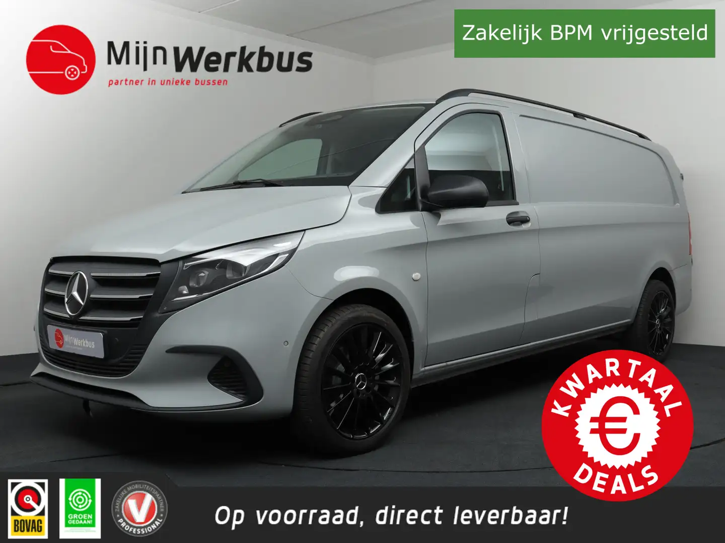 Mercedes-Benz Vito 116 CDI L3 Pro Automaat LED | Trekhaak | Cruise Co Grijs - 1