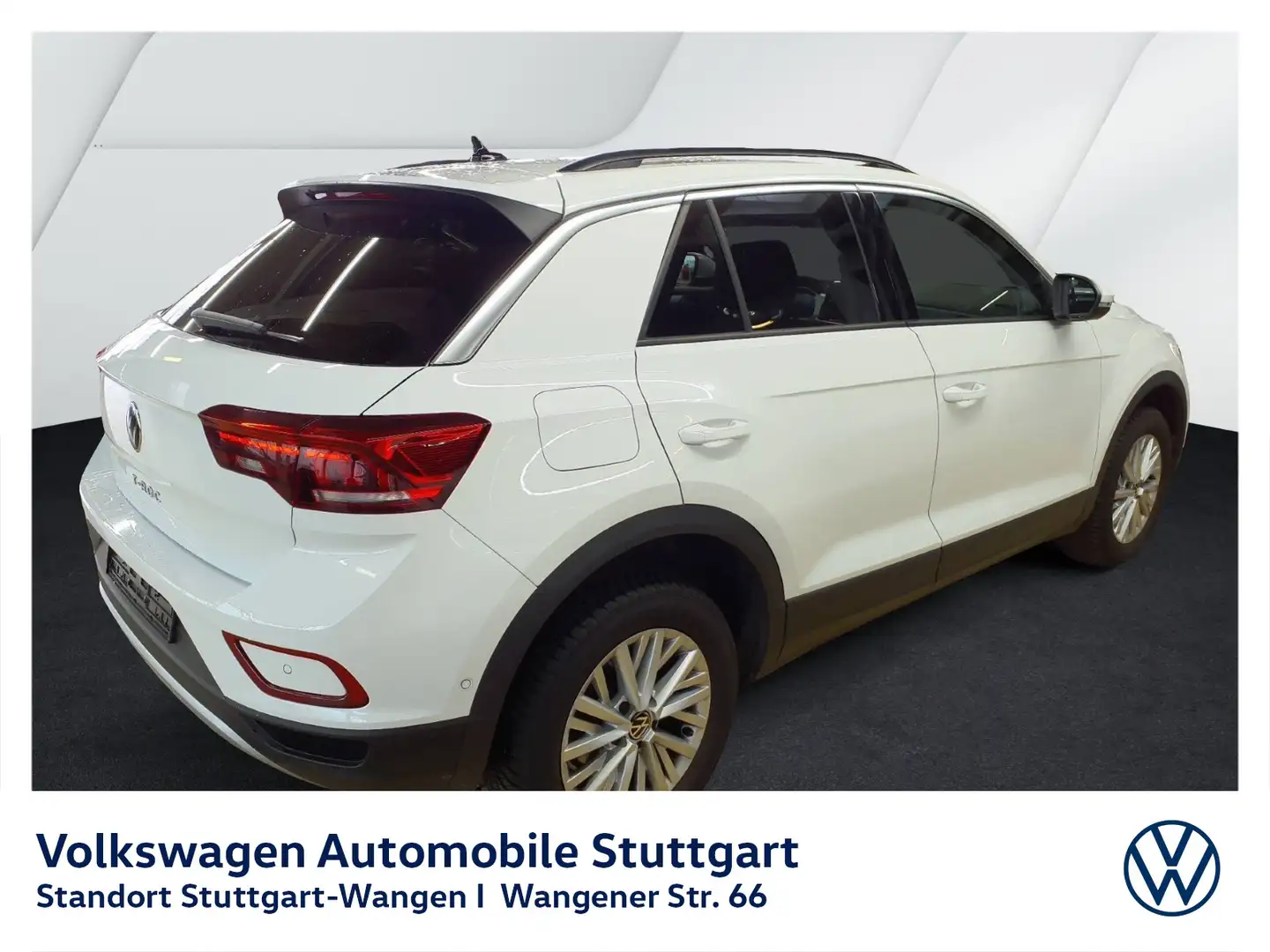 Volkswagen T-Roc Life 1.0 TSI Navi LED PDC SHZ Weiß - 2
