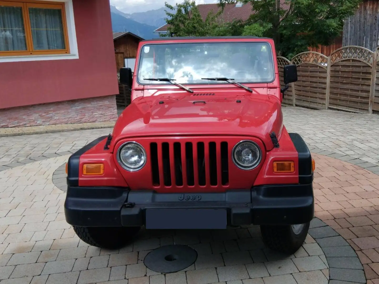 Jeep Wrangler Wrangler 2,5 Sport Soft Top Sport Rot - 2