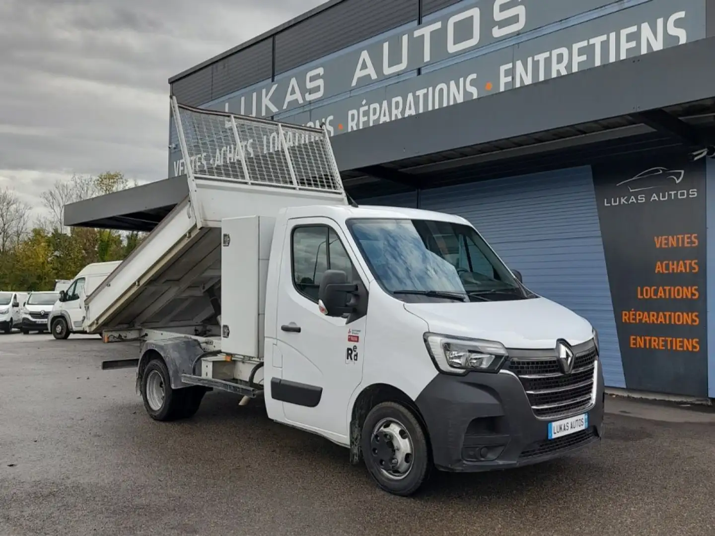 Renault Master BENNE SIMPLE RJ3500 L3+COFFRE ENERGY DCI 145 CONFORT PRIX 22000 HT Blanc - 2