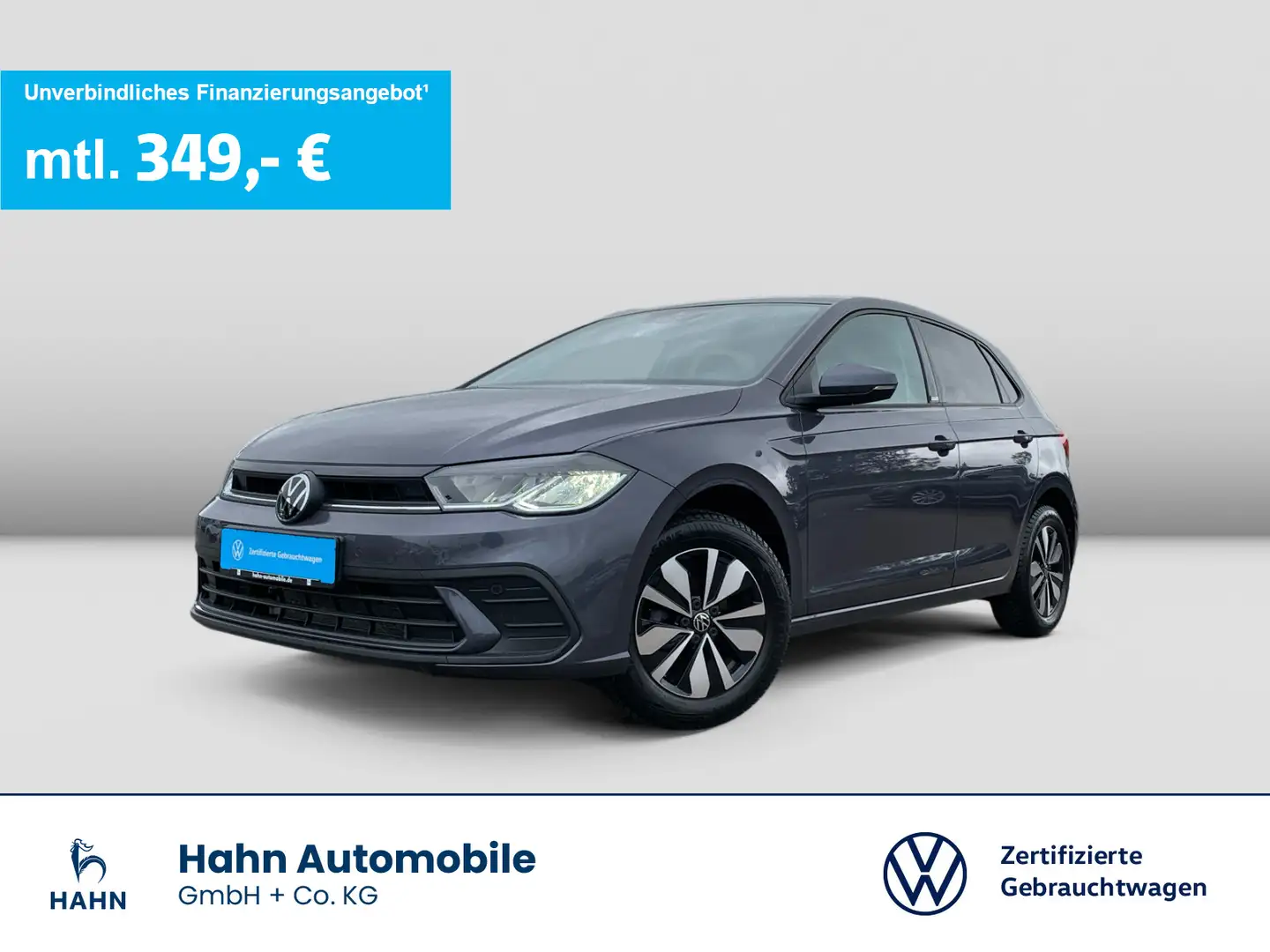 Volkswagen Polo 1.0TSI DSG Move LED AHK CAM Nav DAB Virtual Grau - 1