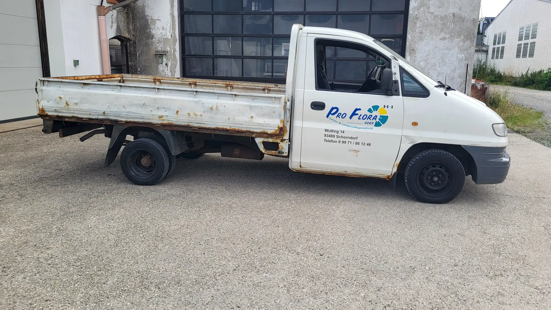 Hyundai H-1 H-1 pritsche Blanc - 1