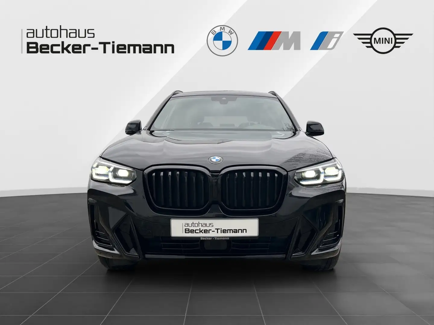 BMW X3 xDrive30d M-Sport AHK Laser DrivAss ACC ParkAss Schwarz - 2
