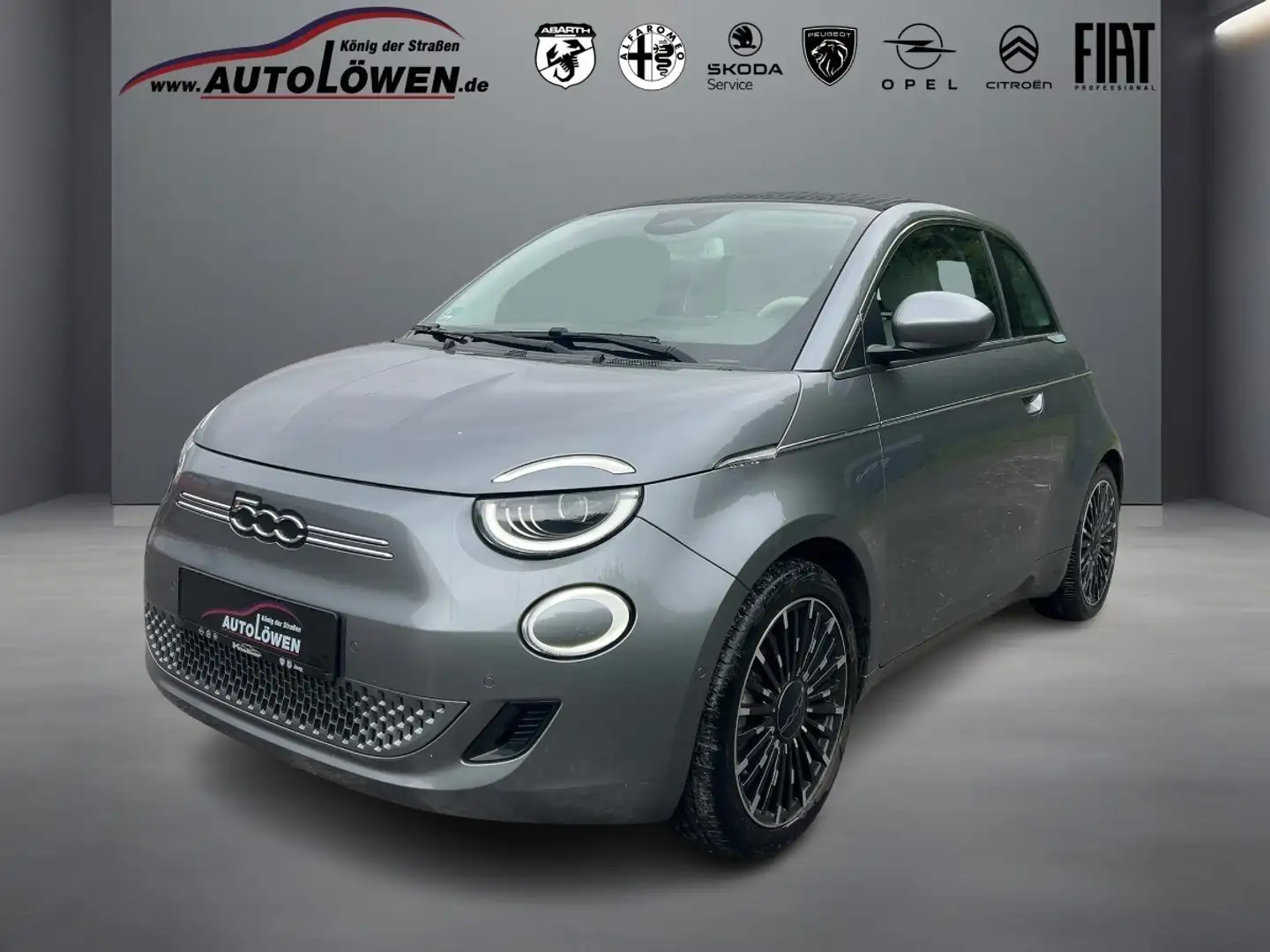 Fiat 500 C La Prima 42 kWh Gris - 1