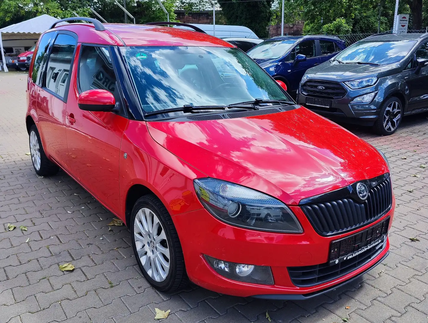 Skoda Roomster Best of TOP ZUSTAND , RÄUMUNGSVERKAUF !!!!!!! Rot - 1