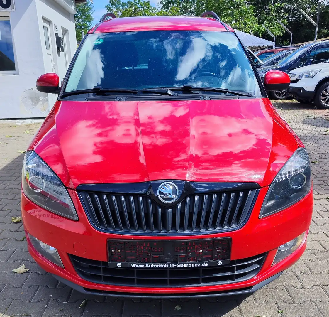 Skoda Roomster Best of TOP ZUSTAND , RÄUMUNGSVERKAUF !!!!!!! Rot - 2