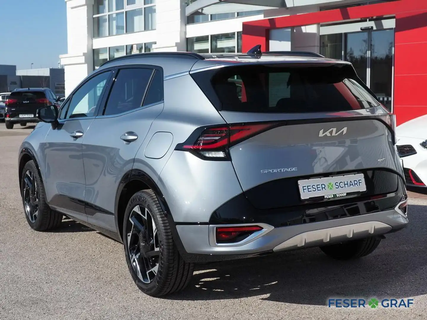 Kia Sportage 1.6T AWD DCT GT Line DRIVE SOUND GLASD. Silber - 2
