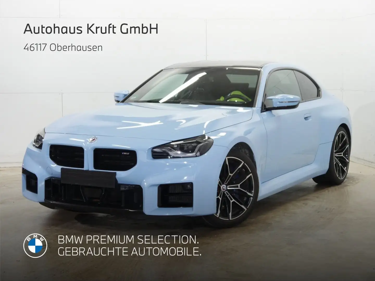 BMW M2 Coupé AUTOM+ACC+KAMERA+ESITZE Kék - 2