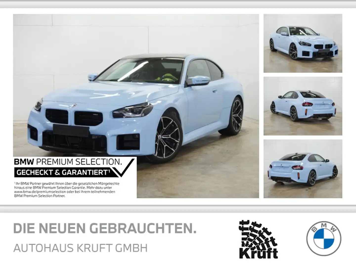BMW M2 Coupé AUTOM+ACC+KAMERA+ESITZE Kék - 1