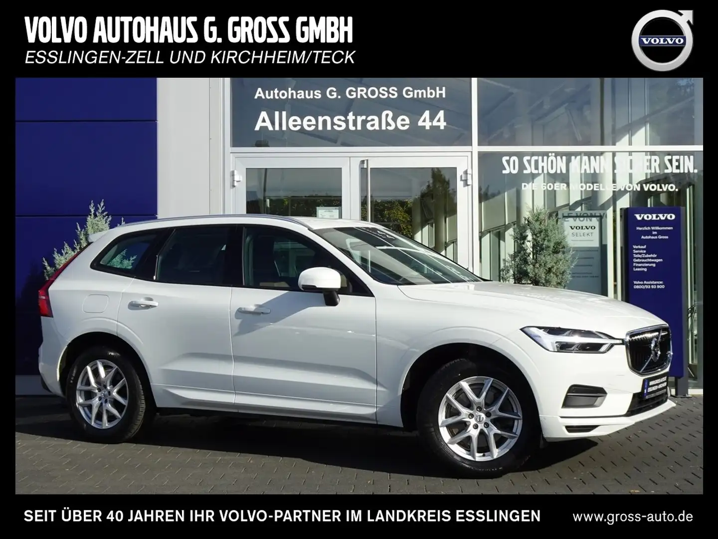 Volvo XC60 D4 Geartronic Momentum / EURO 6d-TEMP / A+ Wit - 1