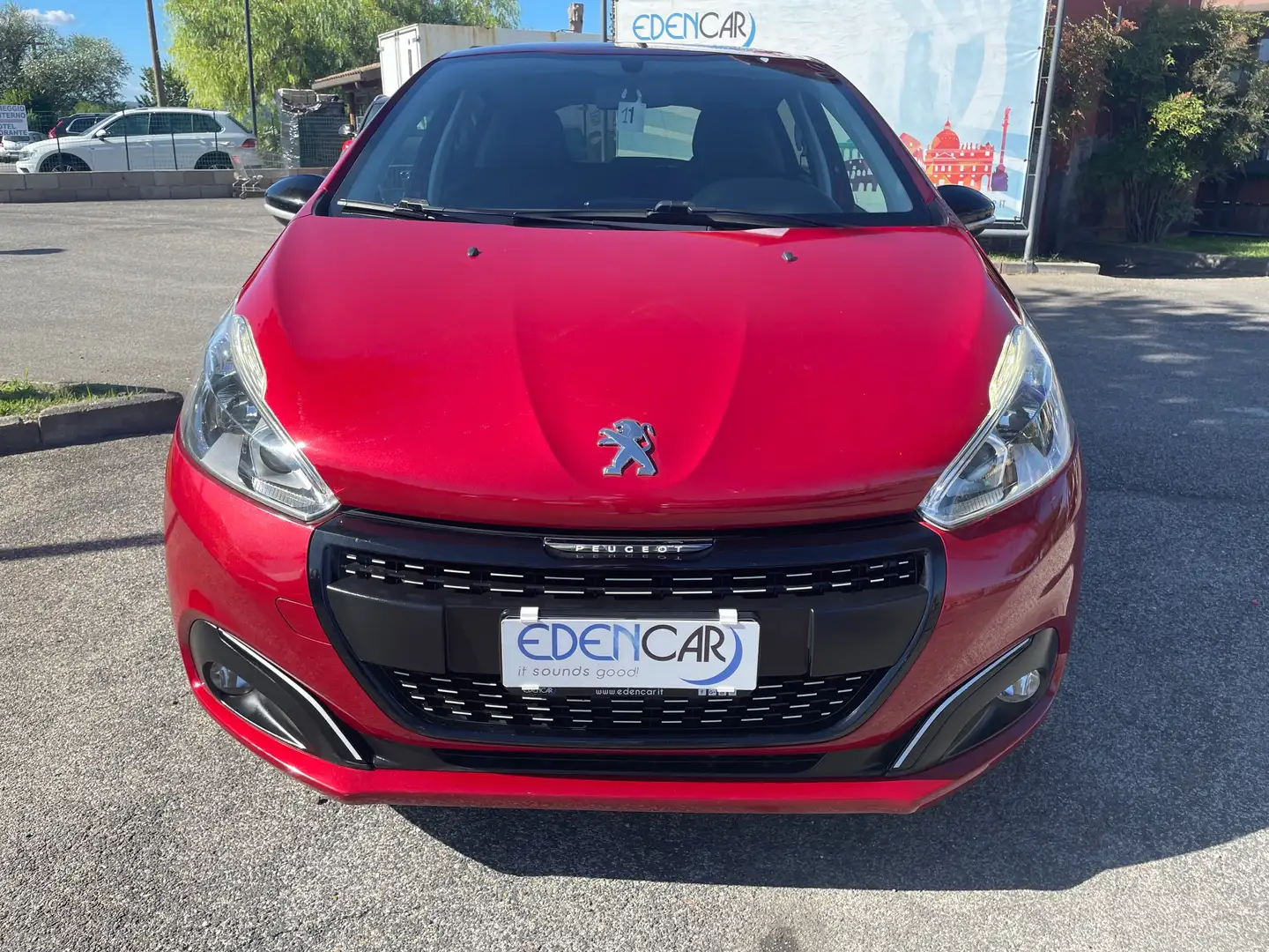 Peugeot 208 5p 1.2 puretech Allure 82cv GPL Rood - 2